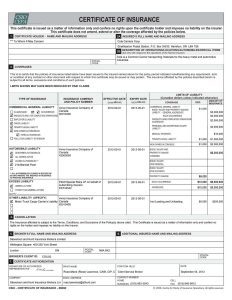 Read more about the article CSIO Certificate of Insurance Template Free Fillable (The Impact of 2024 Technology)