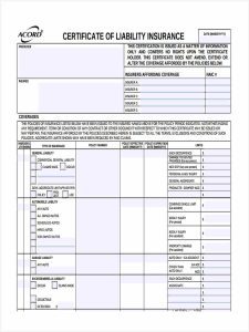 Read more about the article Certificate of Insurance Acord Form Free Fillable (Why Every 2024 Business Needs)