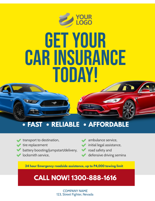 Auto insurance flyer template, commercial auto insurance flyer, auto insurance marketing flyer, car insurance flyer template, home and auto insurance flyers