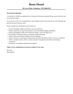 Read more about the article General Insurance Cover Letter Sample (Free 2nd Secrets Employers)