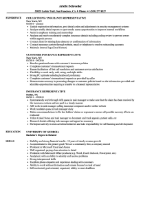 Read more about the article Health Insurance Representative Resume Sample Free (2024 Art of Communication)