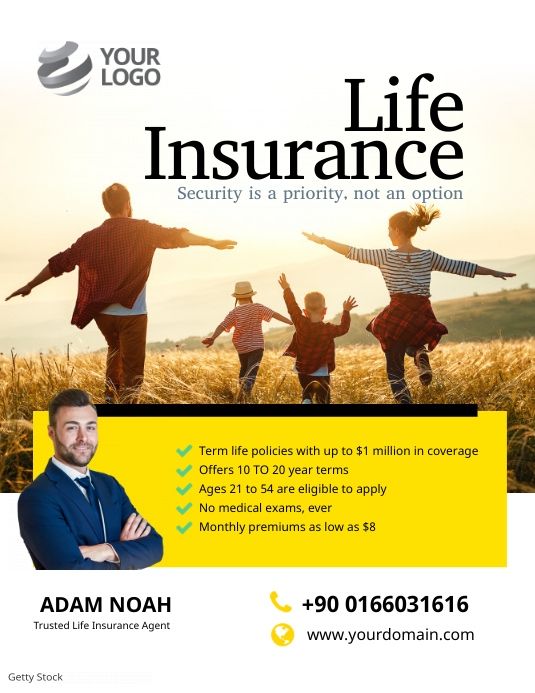 life insurance marketing flyers, life insurance flyer template free download, life insurance awareness month flyers