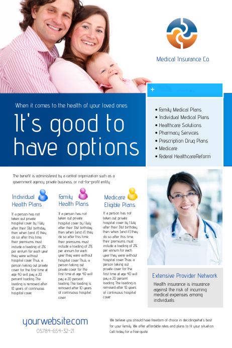 Read more about the article Medical Insurance Flyer Design Free (Get 87% Peace of Mind)