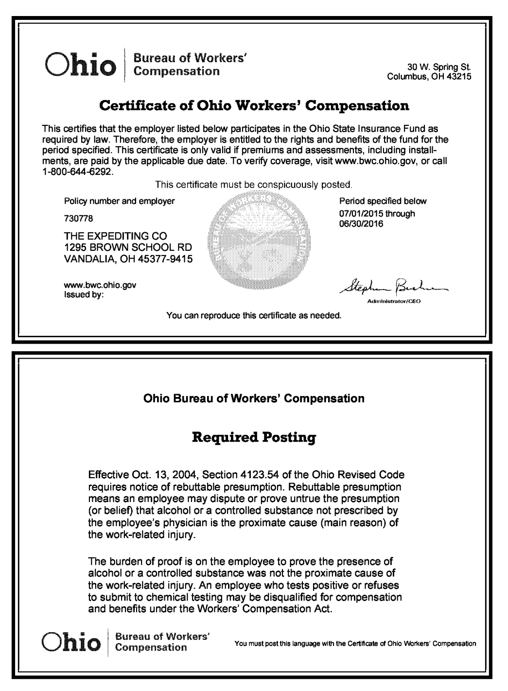 workers compensation certificate of insurance, workers comp certificate of insurance sample, work comp certificate of insurance, acord workers compensation certificate of insurance, ohio workers compensation certificate of insurance