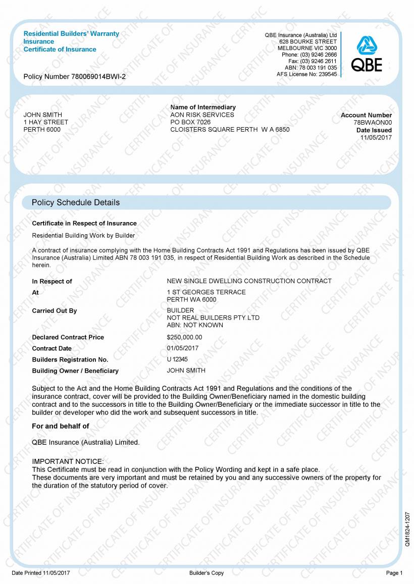 Read more about the article Certificate of Home Insurance Sample Free (Protecting Your 100% Greatest Assets)